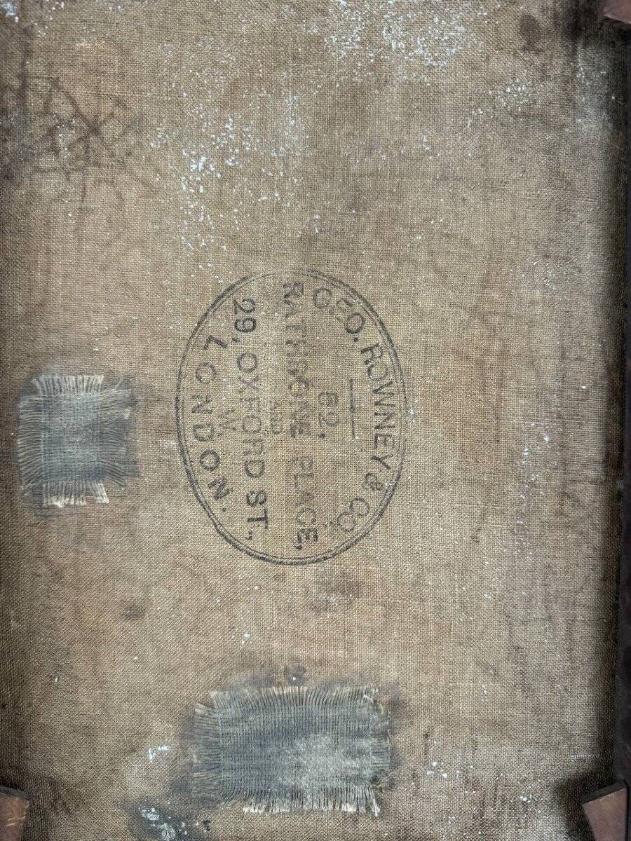 Oil on Canvas Painting Floral Still Life, London, 19th Century