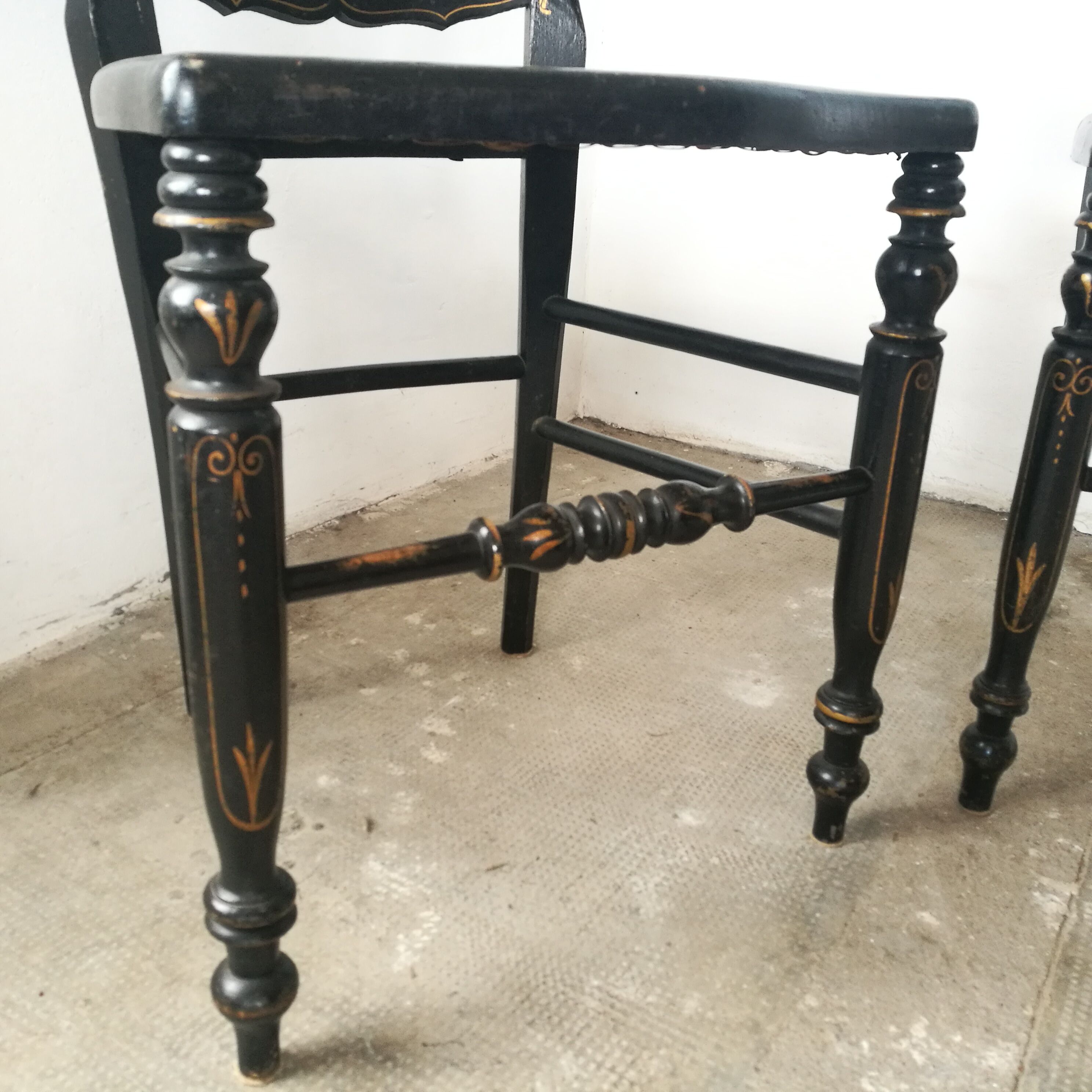 Paire de chaises Napoléon III
