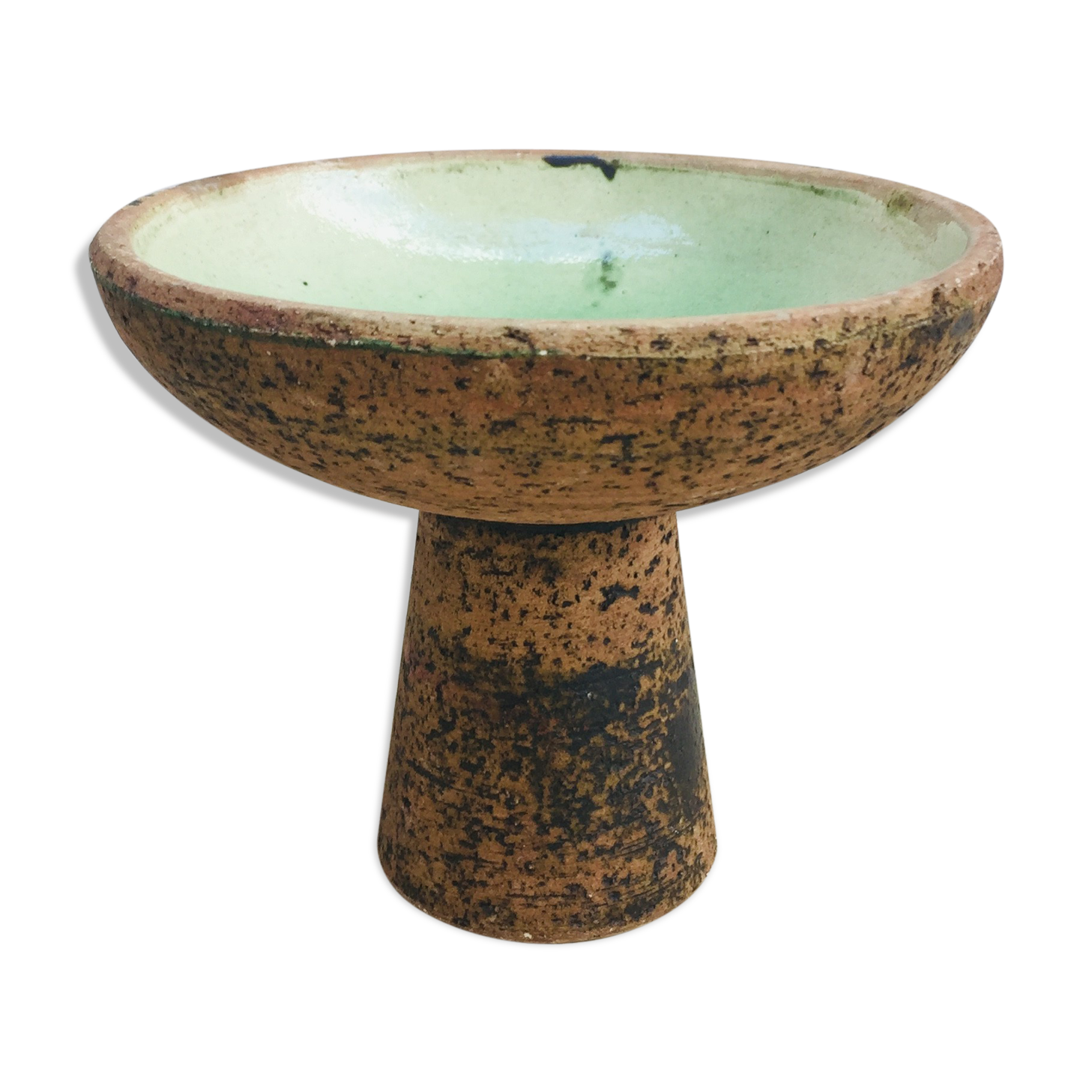 1960s ceramic candlestick