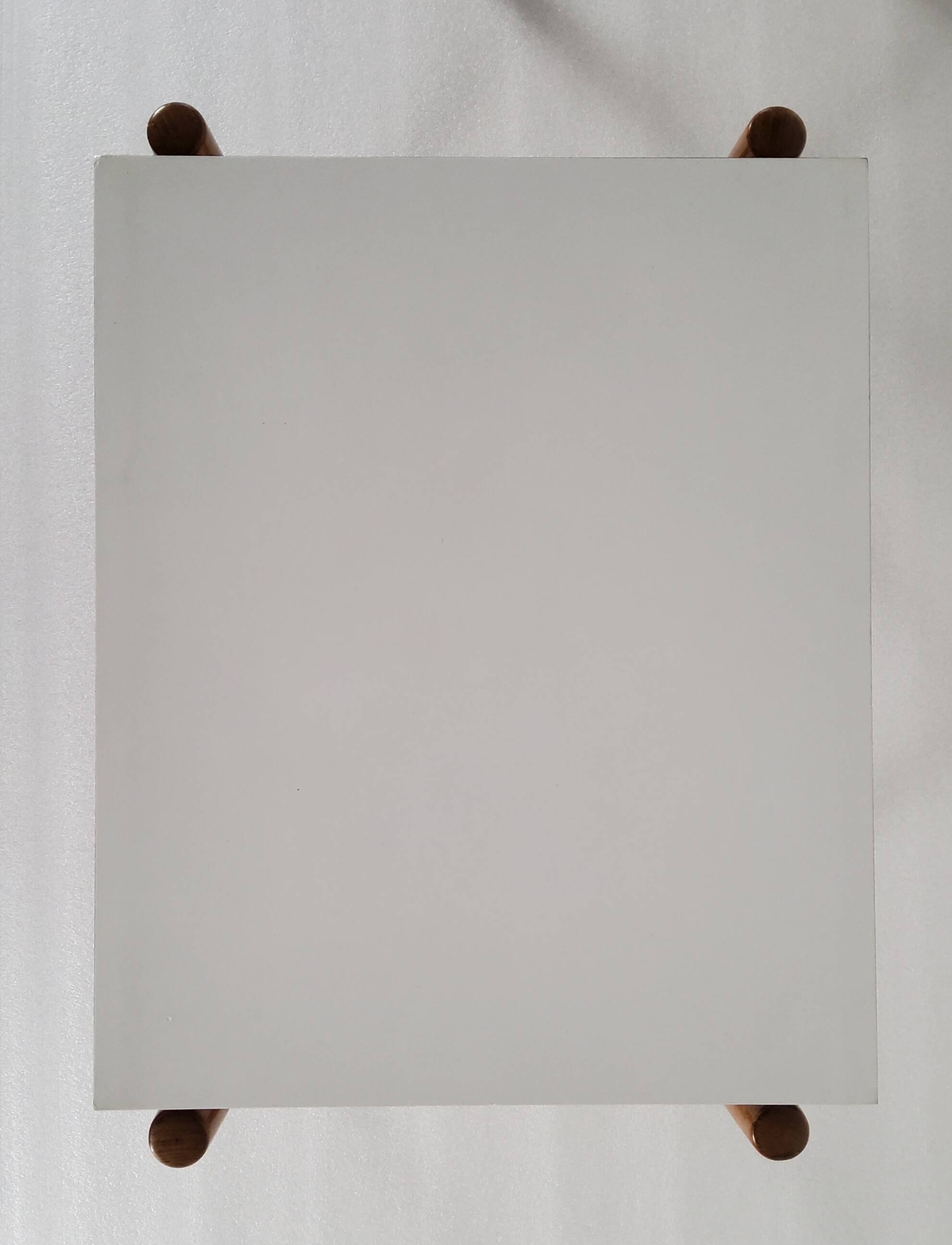 Wooden side table, Van Den Berghe-Pauvers, Belgium