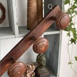 Patère en bois brut
