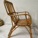 Chaise d’enfant en rotin vintage