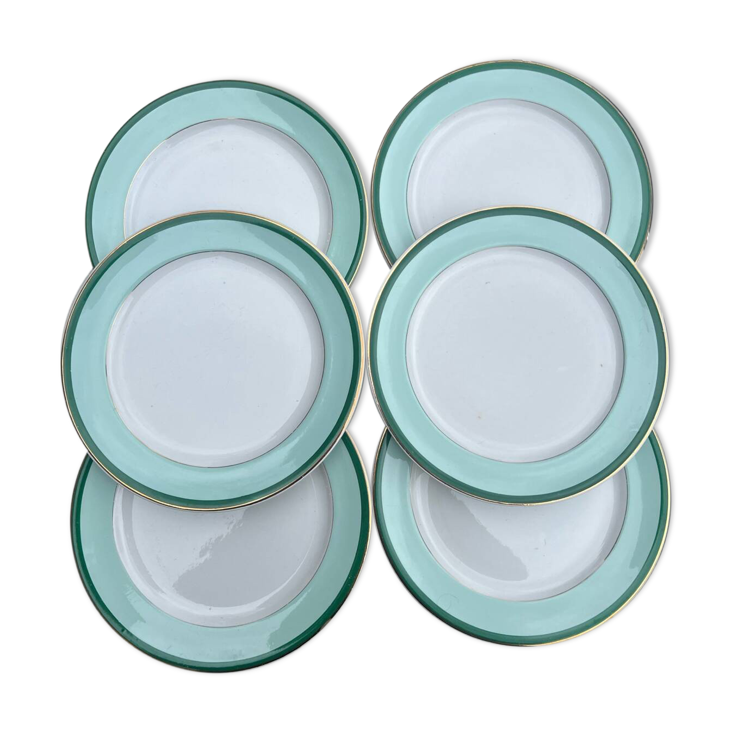 Luneville - 6 grandes assiettes