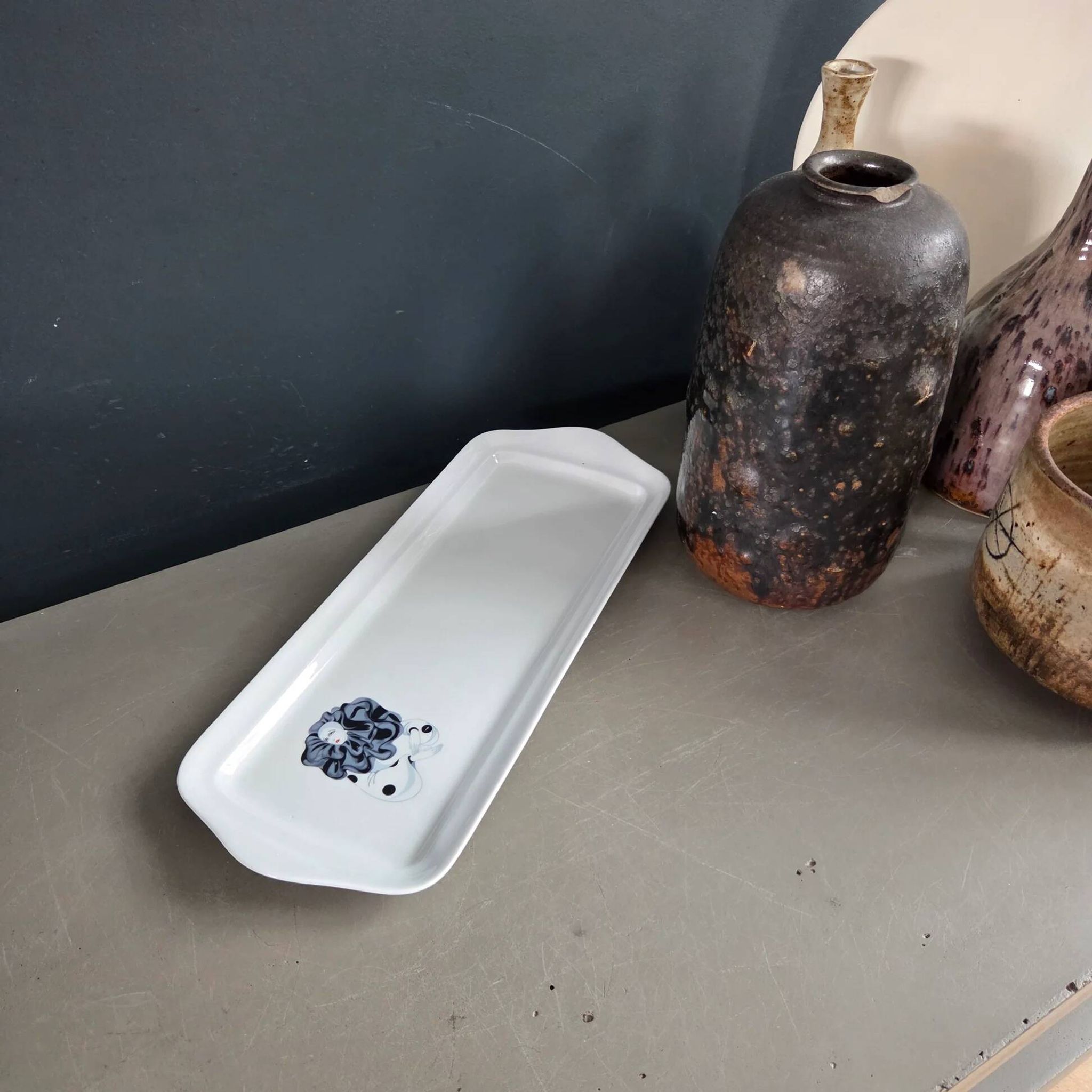 Pierrot cake dish, rectangular - Pierrot