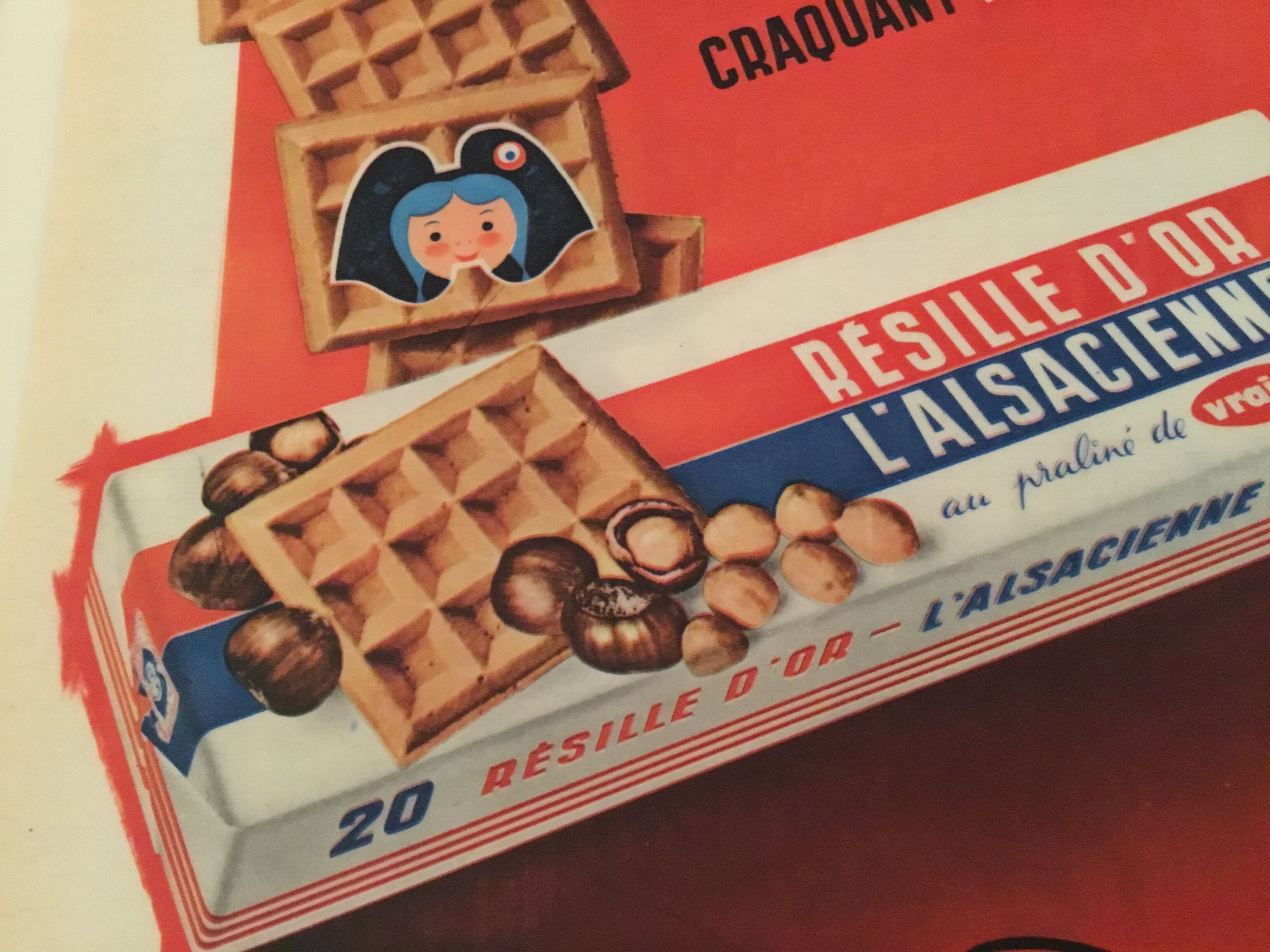 Vintage advertising to frame