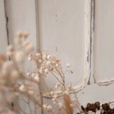 Distressed white buffet Parisian