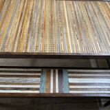 Table and benches