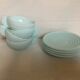 8 old Art Deco style mint cups