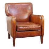 Fauteuil en cuir de mouton