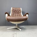 Mid-century space age galaxy armchair by Alf Svensson for Dux, 1968