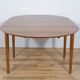 Table à manger extensible en teck, années 1960