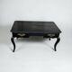 Louis XV Style Flat Desk Black Lacquered 19th Century