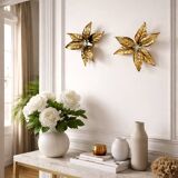 Pair of wall sconces by Willy Daro