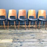 Set de 5 chaises Baumann Mondor
