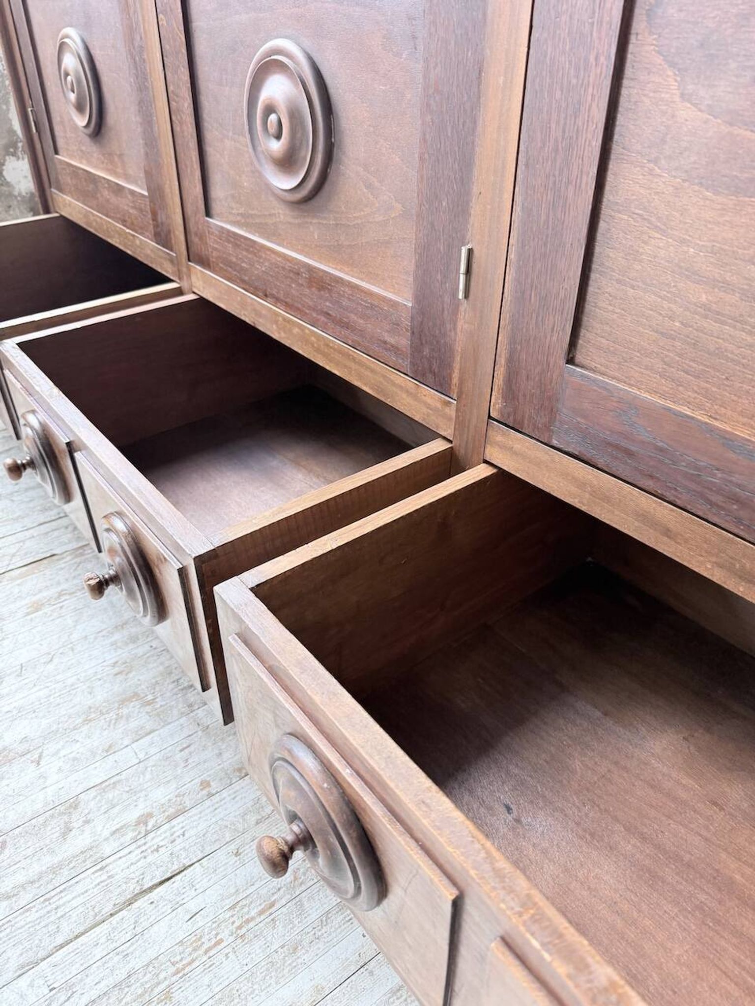 Oak wardrobe "Basque" Dudouyt