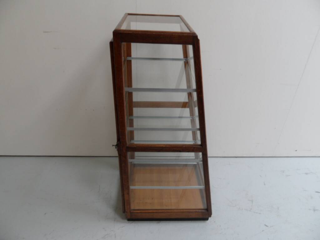 Antique bakery display cabinet