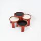 Nest tables model 780 by Gianfranco Frattini for Cassina, 1960s.