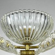 Murano chandelier by Ercole Barovier Barovier & Toso, Italy, 1930s