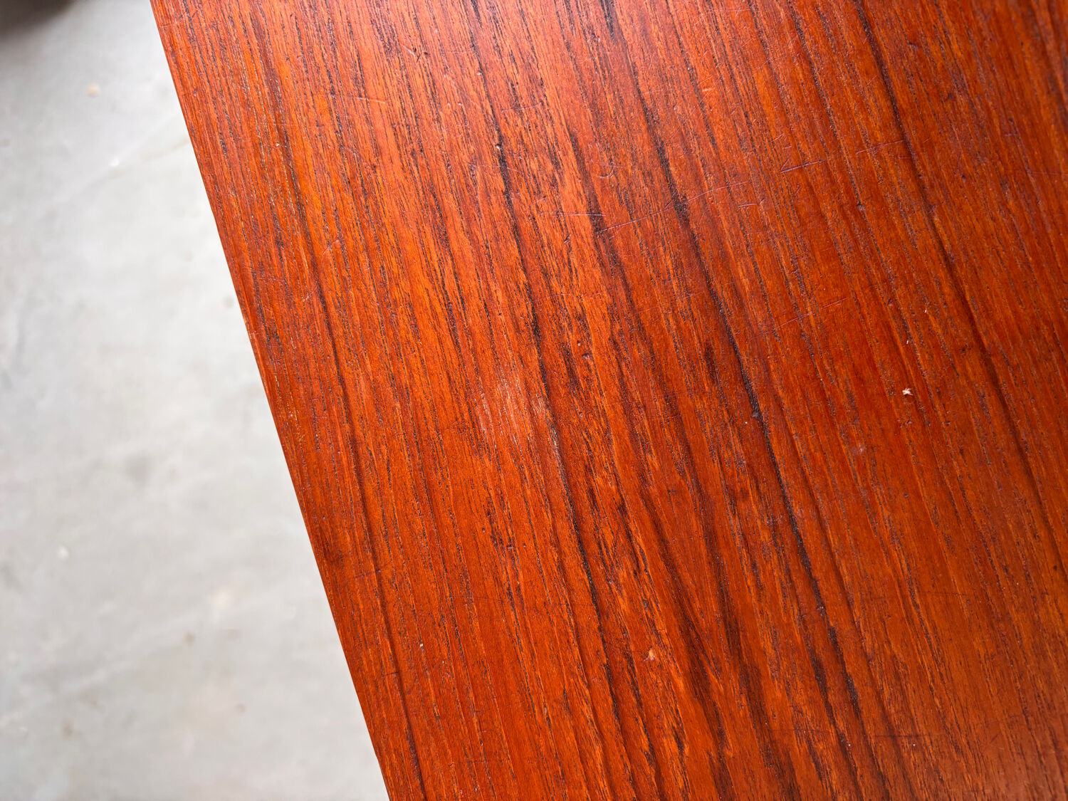 Small vintage Danish desk teak