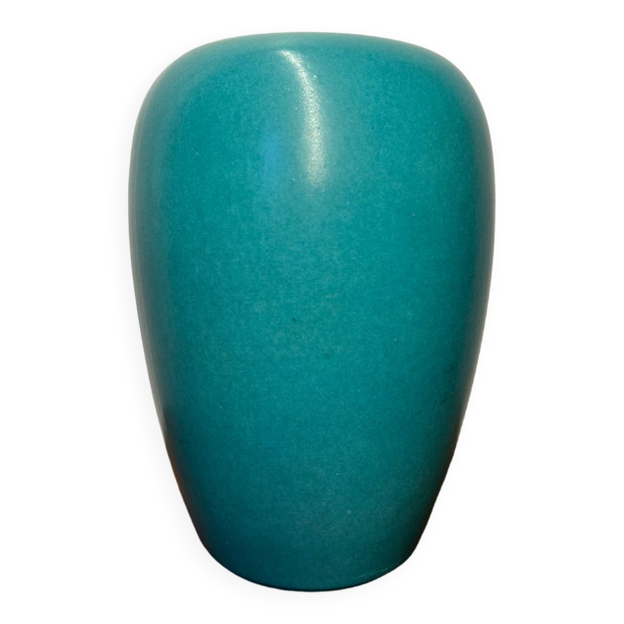 Ovoid ceramic vase 70s