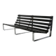 Vintage slatted bench by Kho Liang Ie for Artifort
