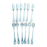 Christofle silver-plated fish cutlery