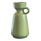 Vase vintage céramique vert olive