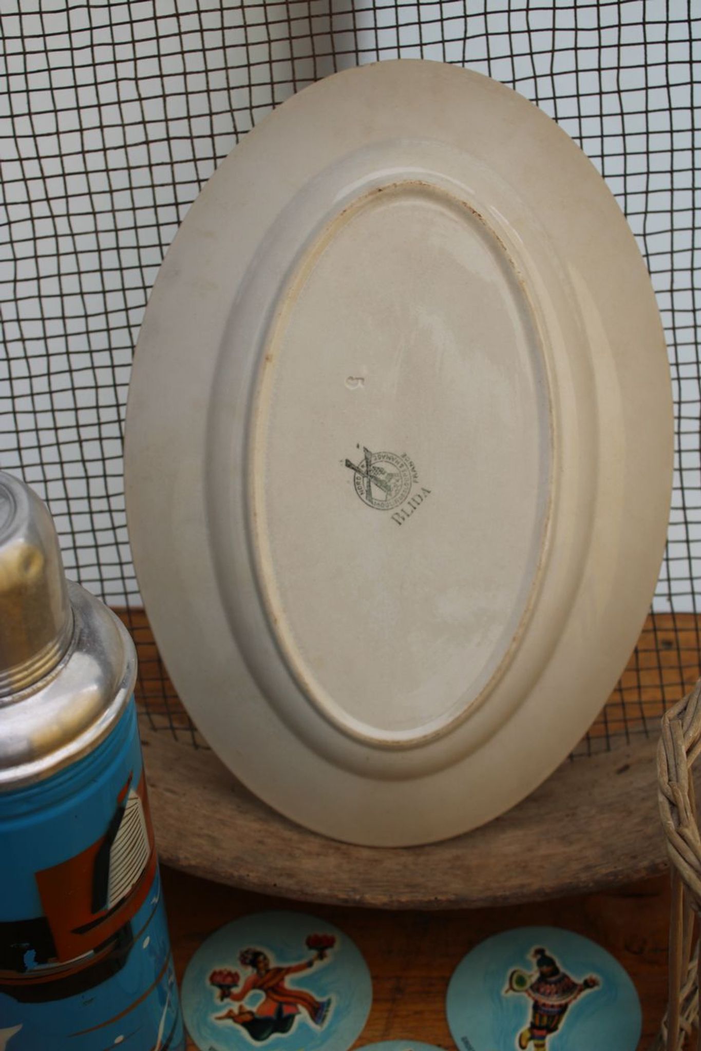 Plat oval blida