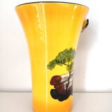 Vallauris vase creation by A.Ferlay cicada