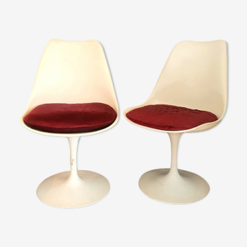 Paire de chaises par Eero Saarinen pour Knoll