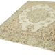 Handwoven distressed anatolian beige rug 200 cm x 320 cm