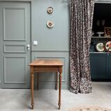 Renovated table with turned legs
