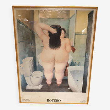 Poster framed under glass BOTERO