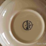 English tableware Franciscan salad bowl