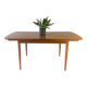 Table à manger extensible du milieu du siècle des années 1970 par Schreiber Furniture