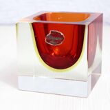 Empty pocket ashtray Murano Flavio Polished