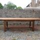 Large extendable farmhouse table 200 to 300 cm – 12/14 people