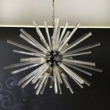 Sputnik crystal prism chandeliers - 50 prisms