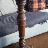 Old wooden column