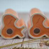 Orange-interlocking Amadeus salt and pepper shaker