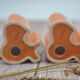 Salière et poivrière Amadeus emboitables de couleur orange