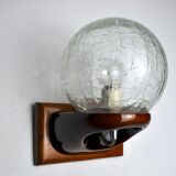 Wall lamp Space age, Murano glass, Italy, 1980