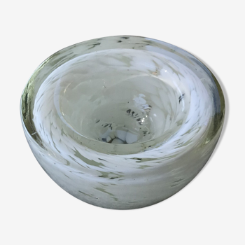 Blown glass ashtray - murano