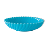 Bol en verre portugais Art Déco par IVIMA, années 1940