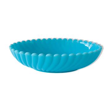 Bol en verre portugais Art Déco par IVIMA, années 1940