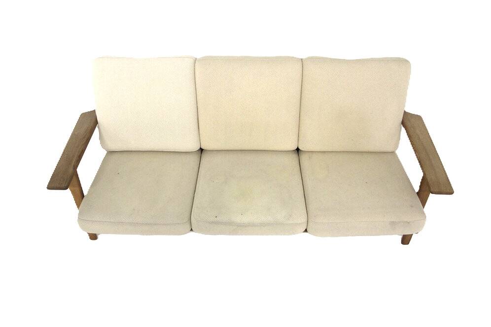 Canapé scandinave "GE-290", Hans J. Wegner, Getama, Danemark, 1960