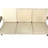 Canapé scandinave "GE-290", Hans J. Wegner, Getama, Danemark, 1960