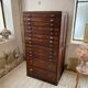 Workshop furniture printing with drawers XL oak