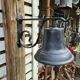 Cast-glass wall school bell