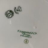 Assiette plate, F. Legrand & Cie,Limoges, ca 1920